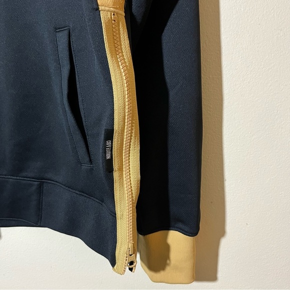 NIKE Toronto Raptors City Edition Dri-Fit Black and Gold Zip Up Mens SP - Picture 8 of 13